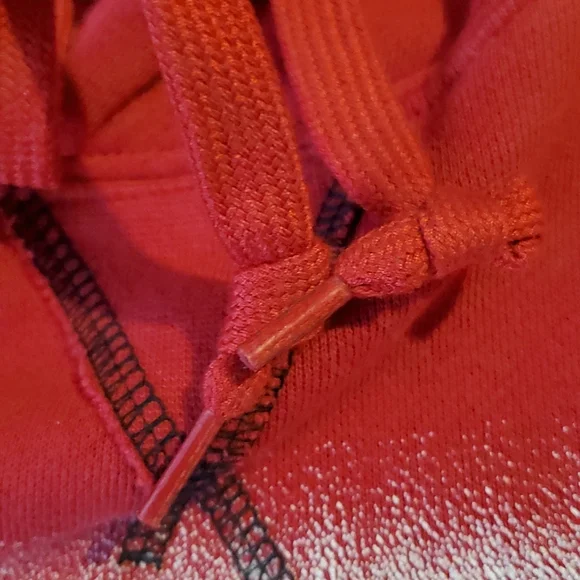 VINTAGE Triple Five Soul T5S Red Hoodie - Medium - Picture 13 of 14